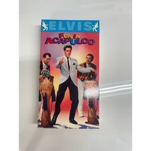 Elvis‎ Fun in Acapulco VHS Tape Movie Film Collectible 1963